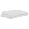 vidaXL Matratzenschoner Wei&szlig; 100x220 cm Wasserdicht