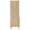 vidaXL Highboard Sonoma-Eiche 40x36x110 cm Holzwerkstoff