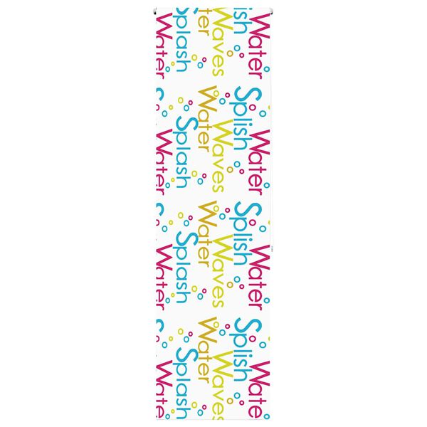 vidaXL Duschrollo 80x240 cm Stoffbreite 76 cm