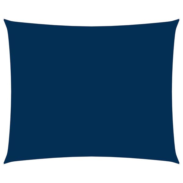 vidaXL Sonnensegel Oxford-Gewebe Rechteckig 3x5 m Blau