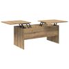 vidaXL Couchtisch Artisan-Eiche 102 x 50,5 x 46,5 cm Holzwerkstoff