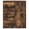 vidaXL Sideboard mit Schubladen Räuchereiche 71x35x84 cm Holzwerkstoff
