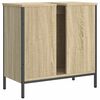 vidaXL Waschbeckenunterschrank Sonoma-Eiche 60x30x60 cm Holzwerkstoff