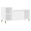 vidaXL TV-Schrank Wei&szlig; 100x35x55 cm Holzwerkstoff