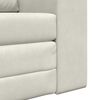 vidaXL Schlafsofa Creme 98 x 71 x 83 cm Samt