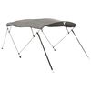 vidaXL 4-Bow Bimini-Top mit Seitenteilen 243x(200-213)x137 cm