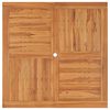 vidaXL Gartentisch 120x120x75 cm Teakholz Massiv