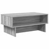 vidaXL Couchtisch Graues Sonoma 80 x 46 x 35 cm Holzwerkstoff