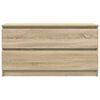 vidaXL TV-Schrank Sonoma-Eiche 100x35x54 cm Holzwerkstoff