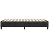 vidaXL Boxspringbettgestell Schwarz 90x190 cm Samt