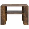 vidaXL Couchtisch Ger&auml;ucherte Eiche 66 x 53 x 45 cm Holzwerkstoff