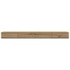 vidaXL Bettschubladen Artisan-Eiche 200 x 36,5 x 16,5 cm Holzwerkstoff