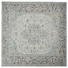 vidaXL Teppich ORIZ Creme 200 x 200 cm 100% Polyester