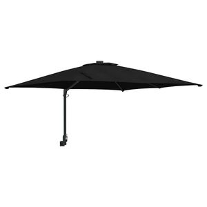 vidaXL Garten-Sonnenschirm 248,5 x 247,5 x 160 cm Polyester und Stahl