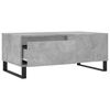 vidaXL Couchtisch Betongrau 90x50x36,5 cm Holzwerkstoff