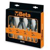 Beta Tools Sicherungsringzangen-Set mit stumpfem Ende 4-tlg. 1031/S4
