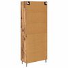 vidaXL Highboard mit Schubladen 2 pcs Altholz Holzwerkstoff
