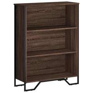 vidaXL B&uuml;cherregal Braun Eichen-Optik 80x31x106 cm Holzwerkstoff