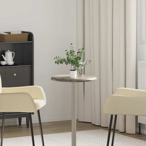 vidaXL Tischplatte Grau &Oslash;40x2,5 cm Marmor