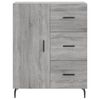 vidaXL Highboard Grau Sonoma 69,5x34x180 cm Holzwerkstoff