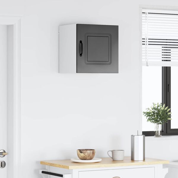 vidaXL K&uuml;chenschrank Kalmar Schwarz 40 x 31 x 40 cm Holzwerkstoff