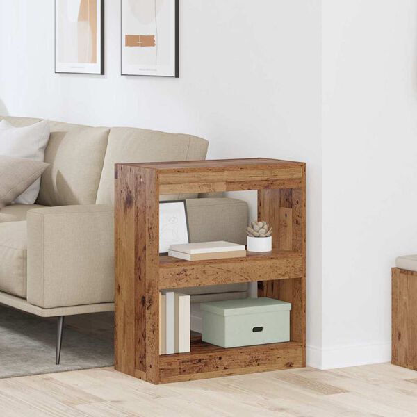 vidaXL B&uuml;cherregal Altholz 60 x 30 x 72 cm Holzwerkstoff