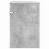 vidaXL Beistelltisch Beton Grau 39,7 x 39,7 x 60 cm Holzwerkstoff