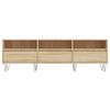 vidaXL TV-Schrank Sonoma-Eiche 150x30x44,5 cm Holzwerkstoff
