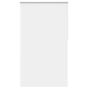 vidaXL Verdunkelungsrollo Wei&szlig; 120x210 cm Stoffbreite 116,6 cm