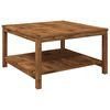 vidaXL Couchtisch LAREN Natur 80,5 x 80 x 45 cm Massivholz Akazie