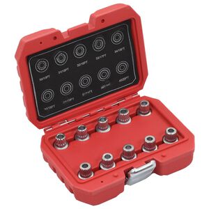 vidaXL 10-tlg. Radmuttern-Set Felgenschloss f&uuml;r BMW