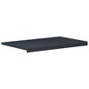 vidaXL Fensterbank Anthrazit mit Holzmaserung 60 x 50 x 4,5 cm PVC