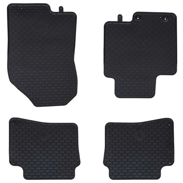 vidaXL Autofu&szlig;matte 4 pcs Schwarz geeignet f&uuml;r Hyundai i20 , BAYON