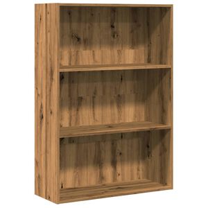 vidaXL B&uuml;cherregal Artisan-Eiche 80x30x114 cm Holzwerkstoff
