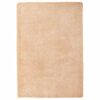 vidaXL Teppich Shaggy Hochflor NAVARRA Beige 200x290 cm Polyester