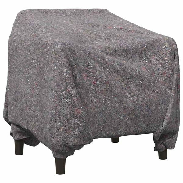 vidaXL Umzugsdecken 10 pcs Grau 150 x 200 cm Stoff