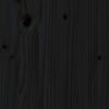 vidaXL Wandschr&auml;nke 2 Stk. Schwarz 30x30x100 cm Massivholz Kiefer