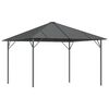 vidaXL Pavillon mit Dach 3x3 m Anthrazit