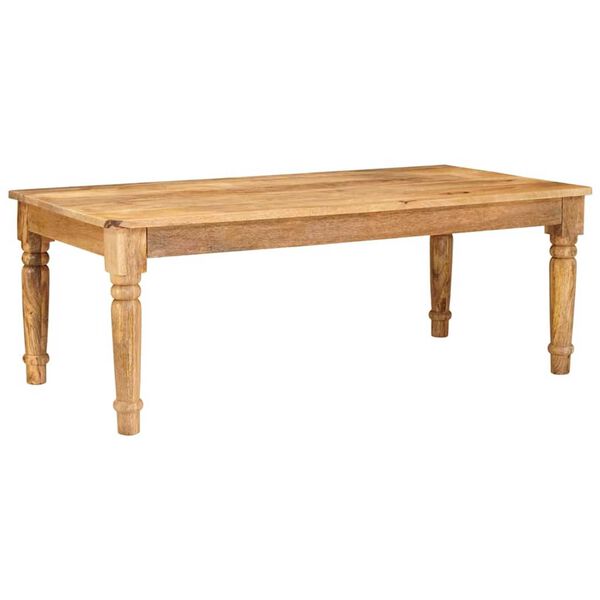 vidaXL Couchtisch Braun 100 x 55 x 40 cm massives Mangoholz