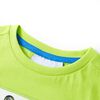 Kinder-Kurzarmshirt Limette 128