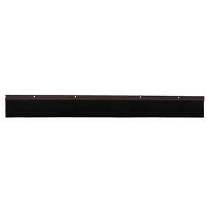 vidaXL Aufsteck T&uuml;rb&uuml;rstendichtungen 2 stk. 100 cm Aluminiumlegierung