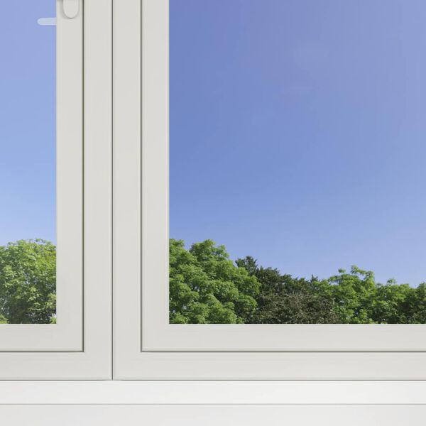 vidaXL Sonnenschutzfolien 5 Stk. Statisch Reflektierend Silbern PVC