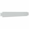 vidaXL Flexible Rasenkante 15-er Set Verzinkter Stahl 100x14 cm