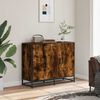 vidaXL Sideboard Räuchereiche 94x35x76 cm Holzwerkstoff
