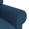 vidaXL Sofa Blau Gesamtabmessungen: 95 x 82 x 80 cm (B x T x H) Samt