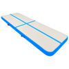 vidaXL Aufblasbare Gymnastikmatte mit Pumpe 300x100x20 cm PVC Blau
