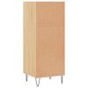 vidaXL Sideboard Sonoma-Eiche 34,5x32,5x90 cm Holzwerkstoff