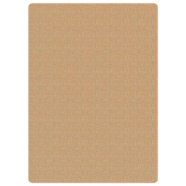 vidaXL Teppich Jute mit Latexr&uuml;cken 70x130 cm Natur