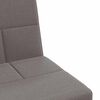 vidaXL Schlafsofa mit Getr&auml;nkehaltern Taupe Stoff