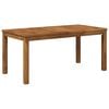 vidaXL Couchtisch LAREN Natur 49 x 100,5 x 45 cm Massivholz Akazie
